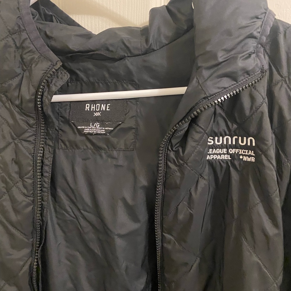 Rhone Black Puff Winter Jacket - image 2